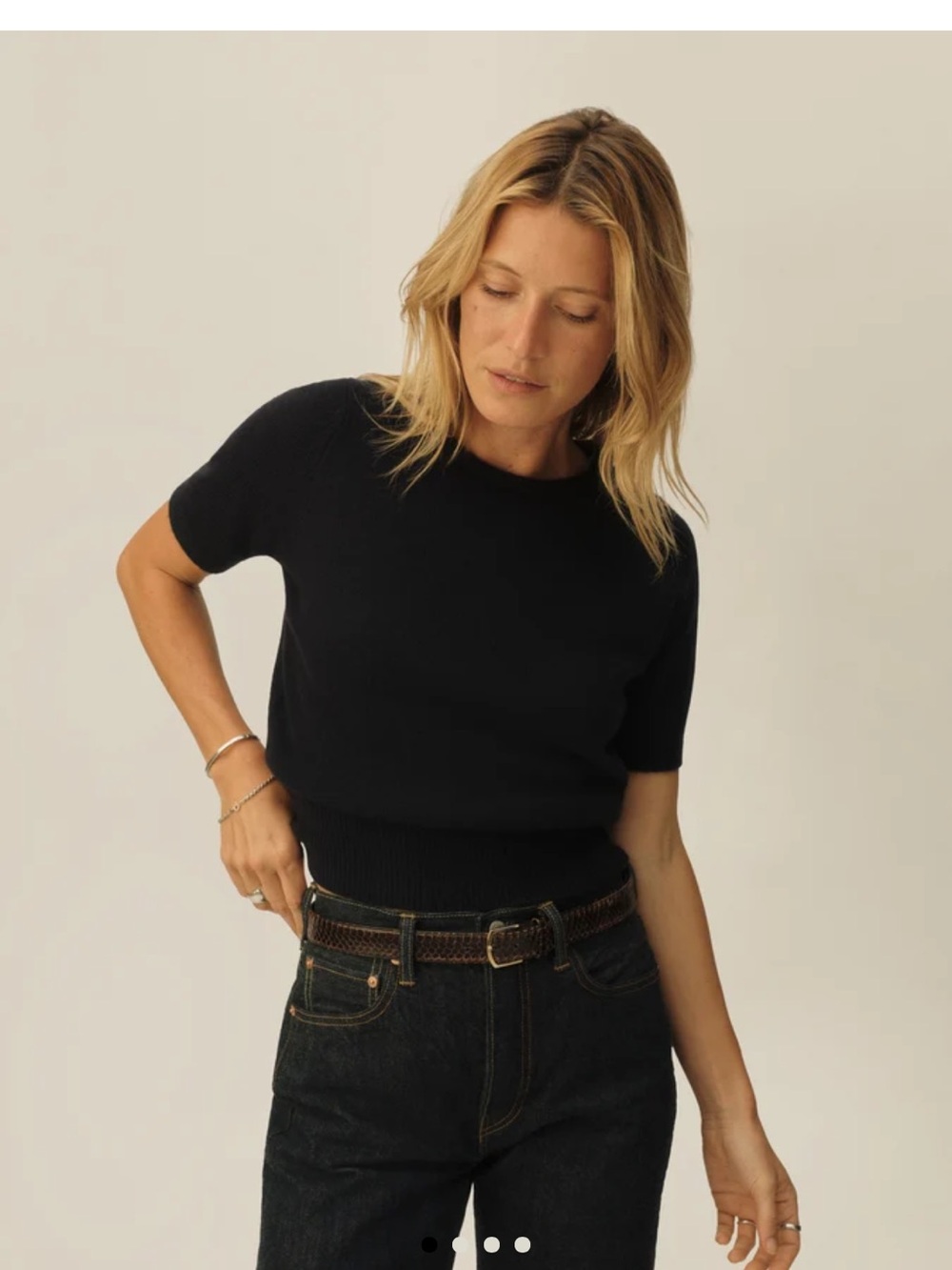 CALIFORNIA CASHMERE S/S CREW
